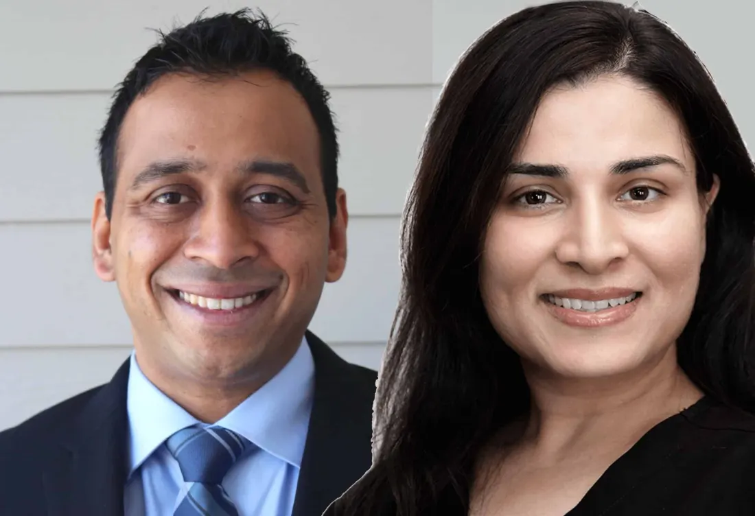 Dr. Sathvik Begur Seshadri and Dr. Shikha Chopra of Aspire Dental Care